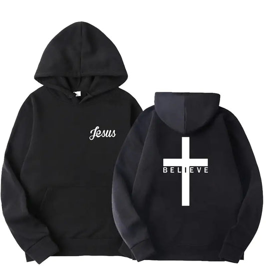 Believe Cross Hoodie