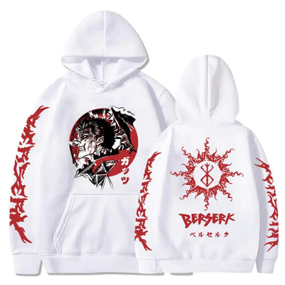 Clean Print Berserk Hoodie