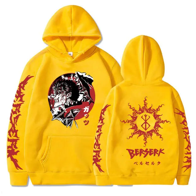 Clean Print Berserk Hoodie