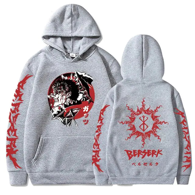 Clean Print Berserk Hoodie