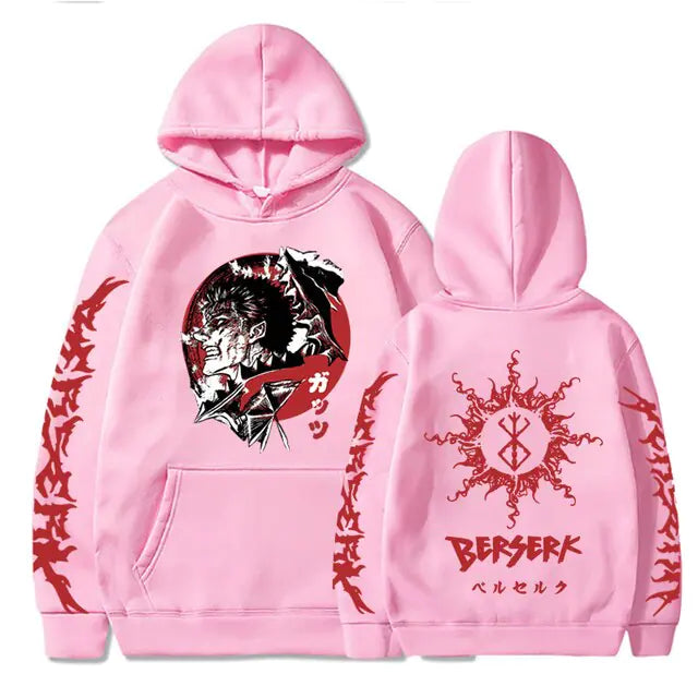 Clean Print Berserk Hoodie