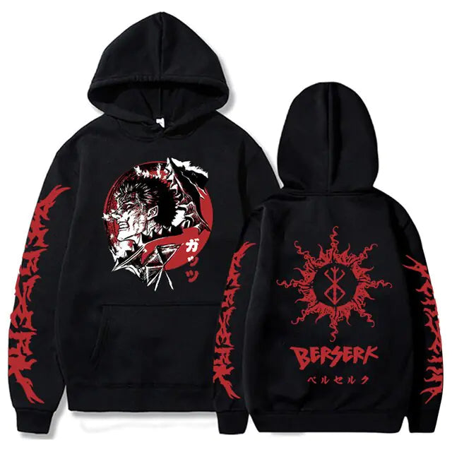 Clean Print Berserk Hoodie